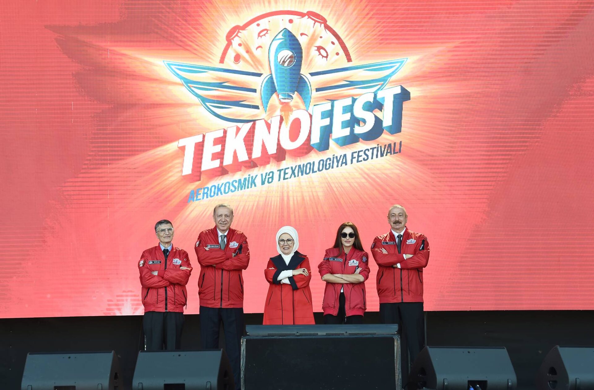 Ilham Aliyev und Recep Tayyip Erdogan besuchten das TEKNOFEST Aserbaidschan Festival in Baku