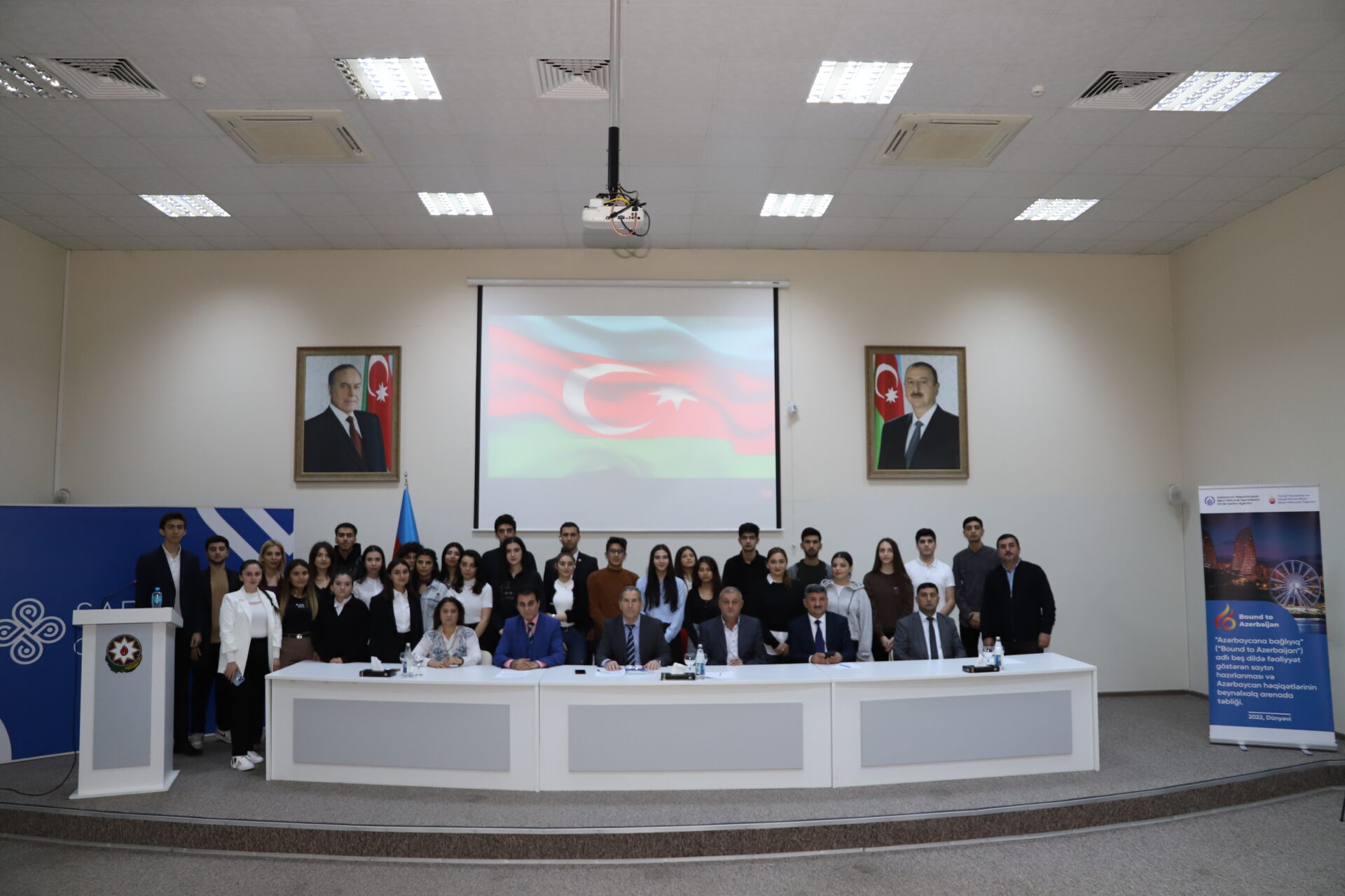 Präsentation des Projekts „Bound to Azerbaijan“ in fünf Sprachen und Förderung aserbaidschanischer Wahrheiten auf internationaler Ebene